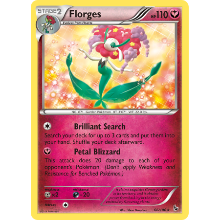 Florges (Reverse Holo)