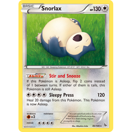 Snorlax (Reverse Holo)