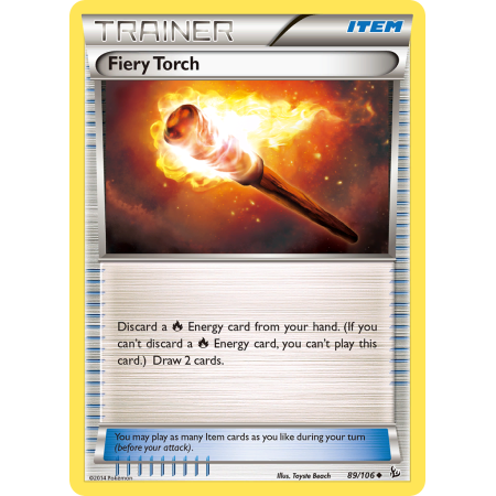 Fiery Torch (Reverse Holo)