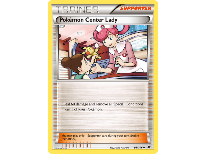 Pokémon Center Lady (Reverse Holo)