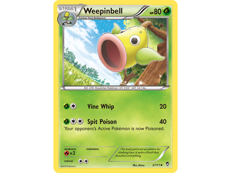 Weepinbell (Reverse Holo)