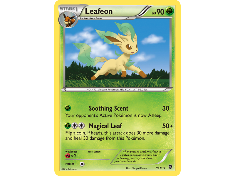 Leafeon (Reverse Holo)