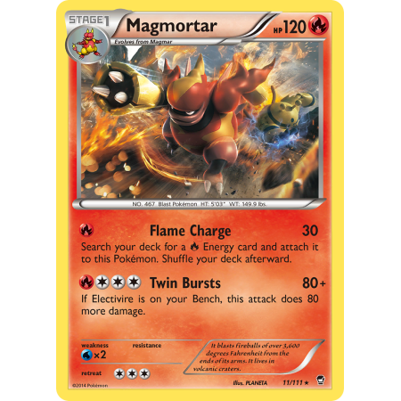 Magmortar (Reverse Holo)