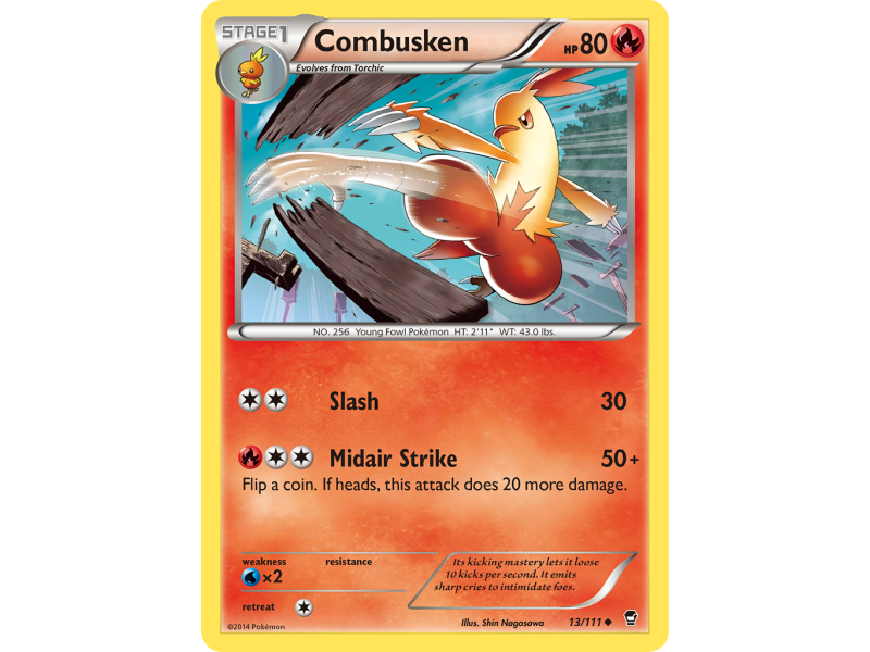 Combusken (Reverse Holo)