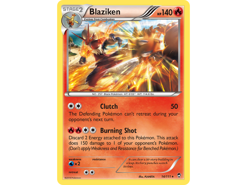 Blaziken (Reverse Holo)