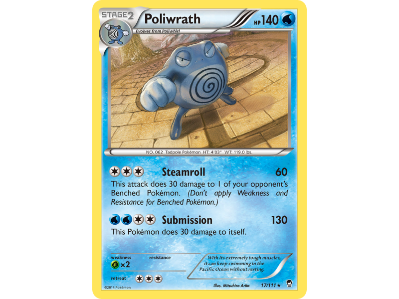 Poliwrath (Reverse Holo)