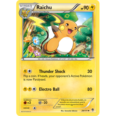 Raichu (Reverse Holo)
