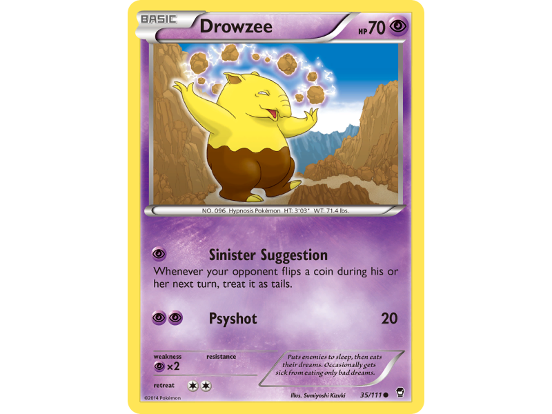 Drowzee (Reverse Holo)