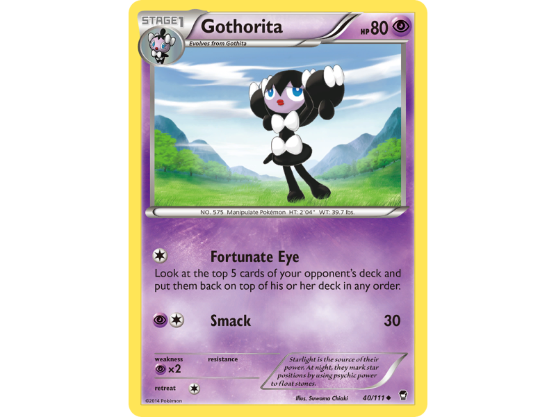 Gothorita (Reverse Holo)