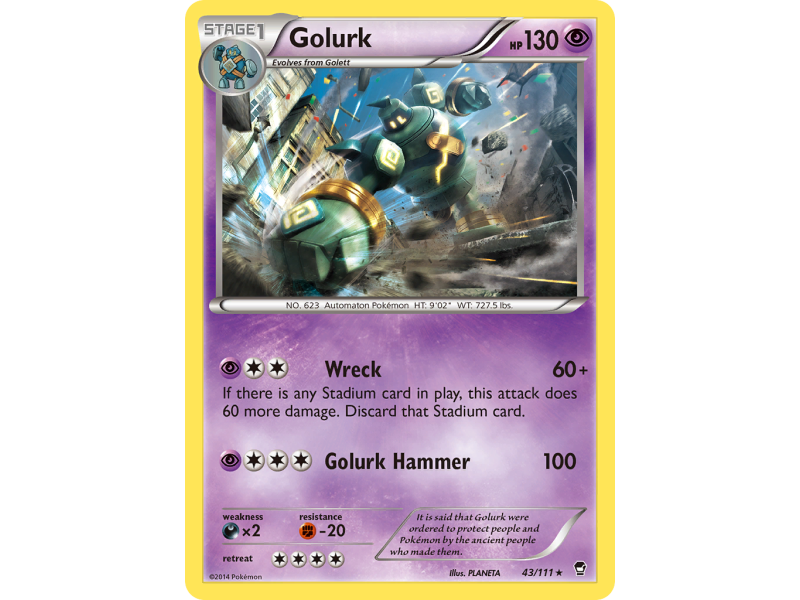 Golurk (Reverse Holo)
