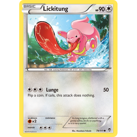 Lickitung (Reverse Holo)