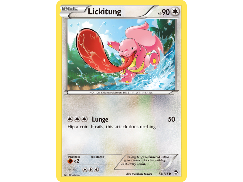 Lickitung (Reverse Holo)