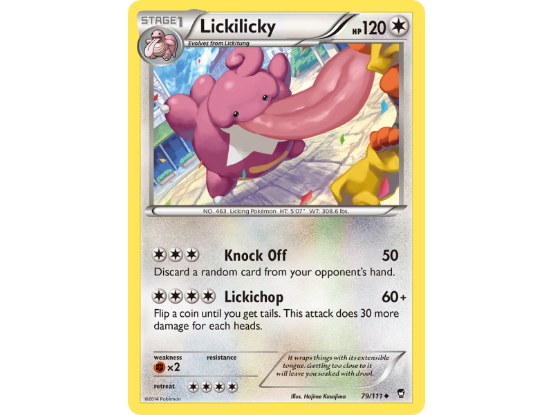 Lickilicky (Reverse Holo)