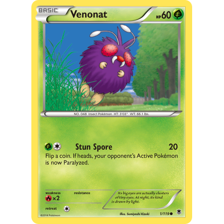 Venonat (Reverse Holo)