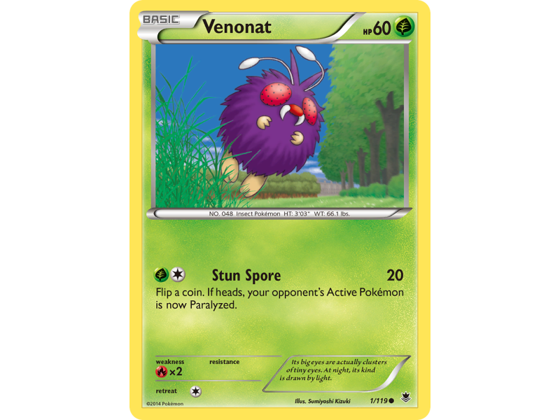 Venonat (Reverse Holo)