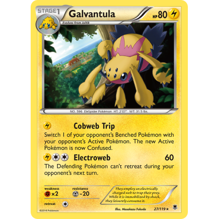 Galvantula (Reverse Holo)