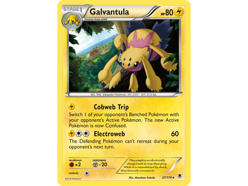 Galvantula (Reverse Holo)