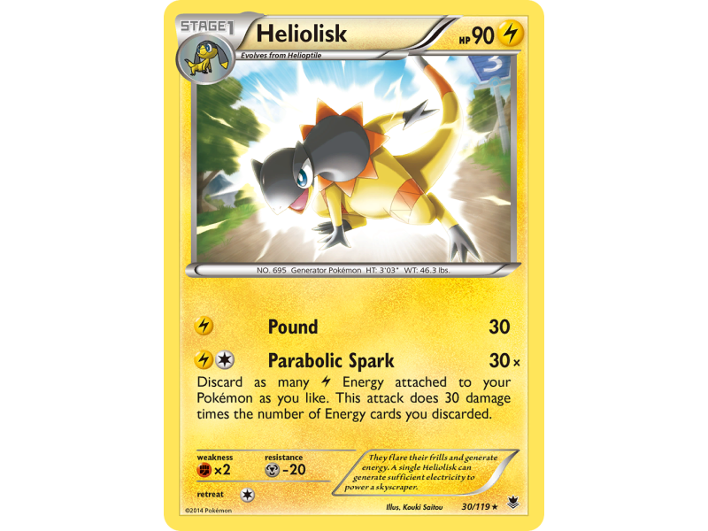 Heliolisk (Reverse Holo)