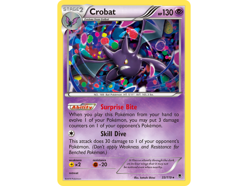 Crobat (Reverse Holo)