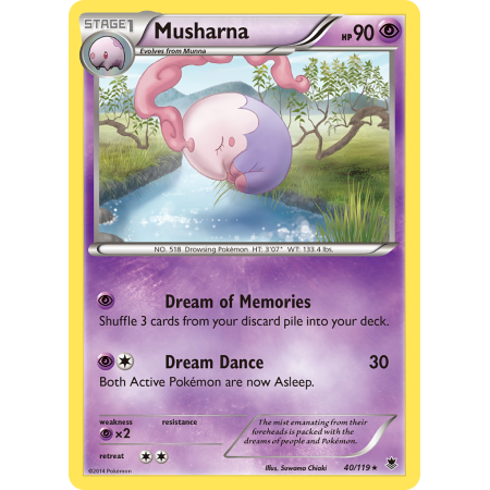 Musharna (Reverse Holo)