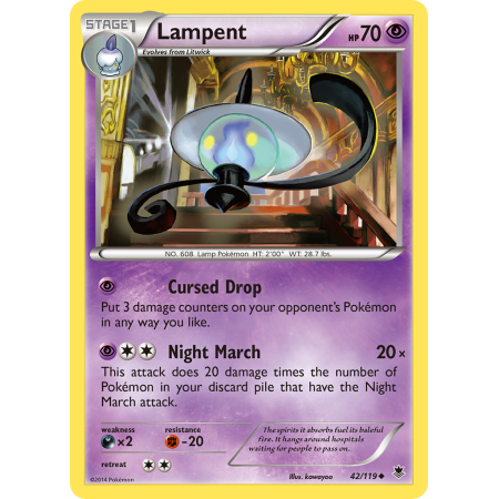 Lampent (Reverse Holo)