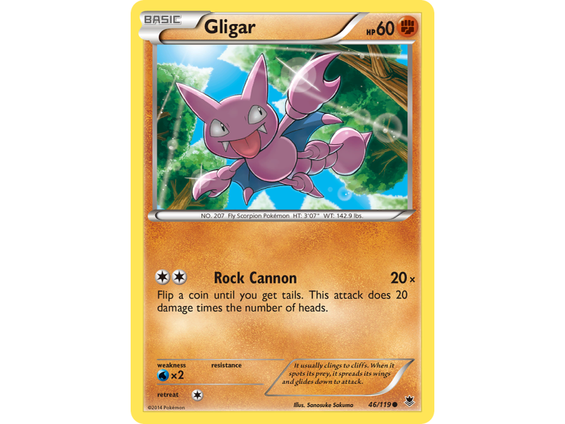 Gligar (Reverse Holo)
