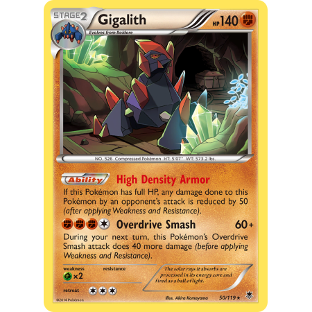 Gigalith (Reverse Holo)