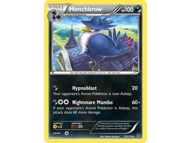 Honchkrow (Reverse Holo)