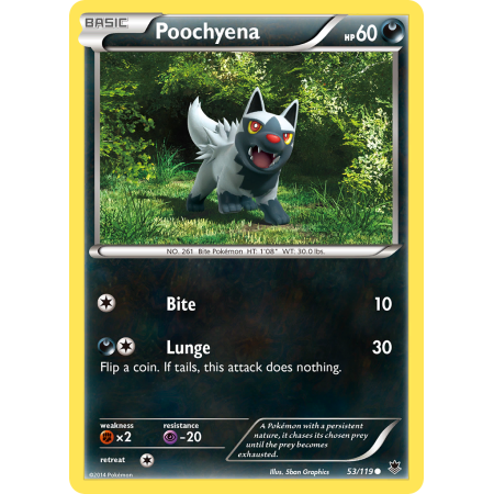 Poochyena (Reverse Holo)