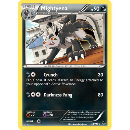 Mightyena (Reverse Holo)