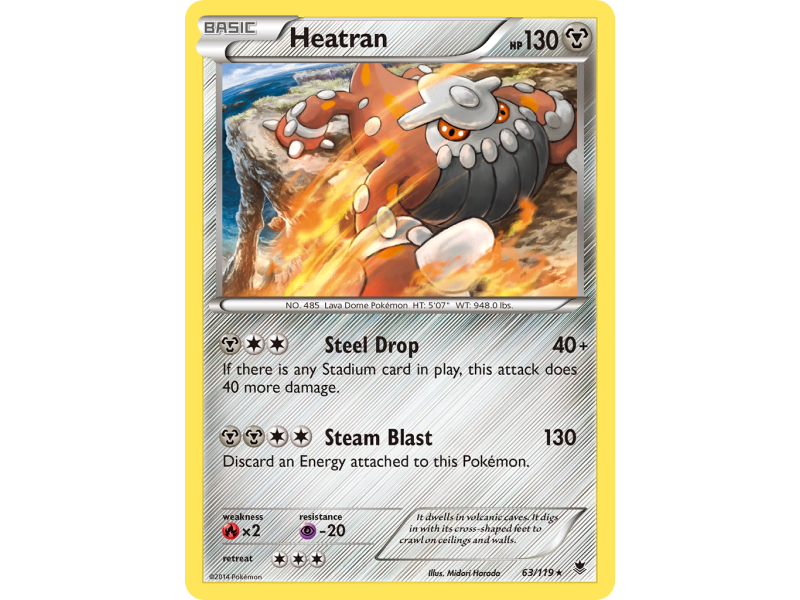 Heatran (Reverse Holo)