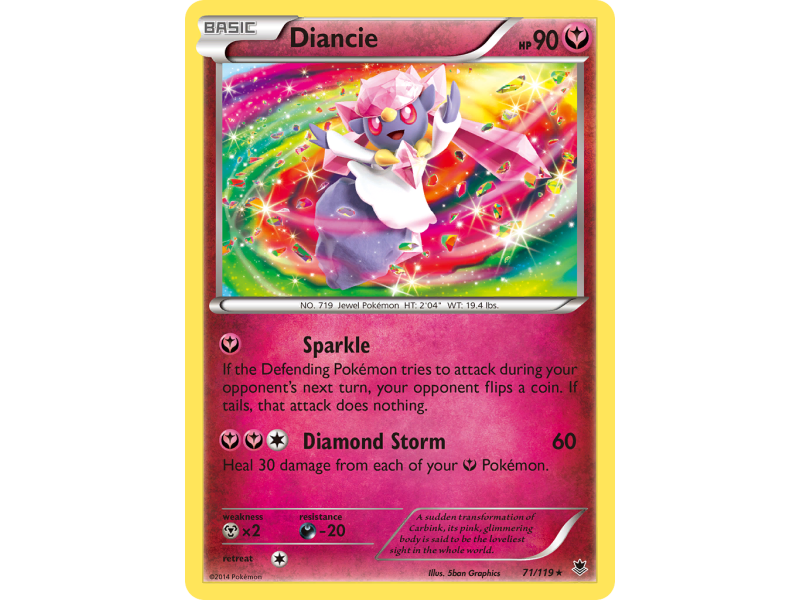 Diancie (Reverse Holo)