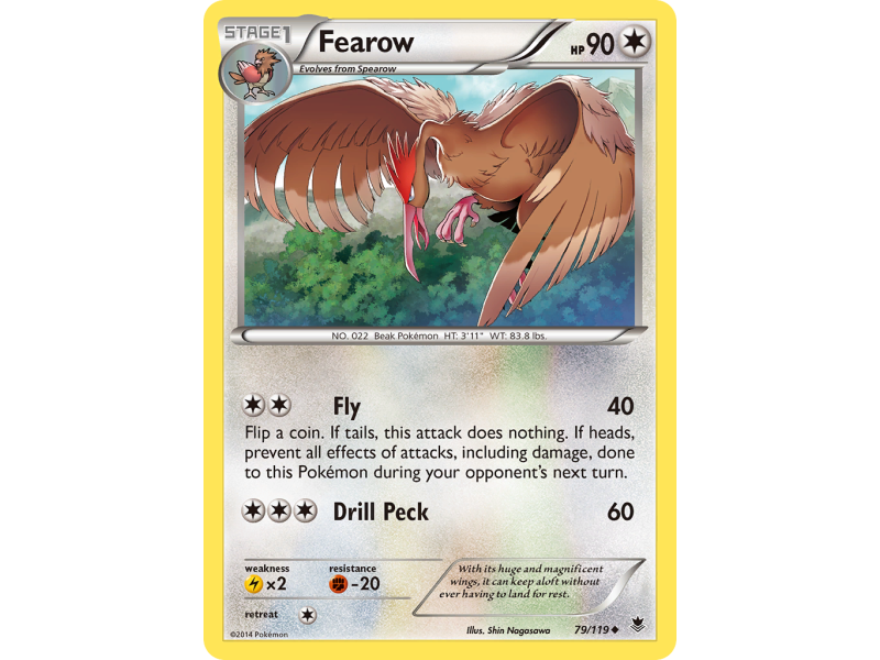 Fearow (Reverse Holo)