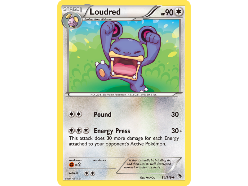 Loudred (Reverse Holo)