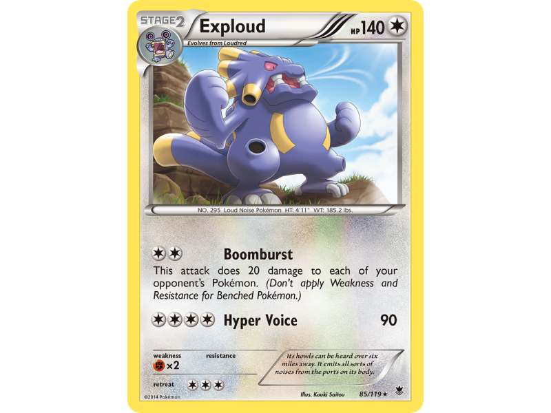 Exploud (Reverse Holo)