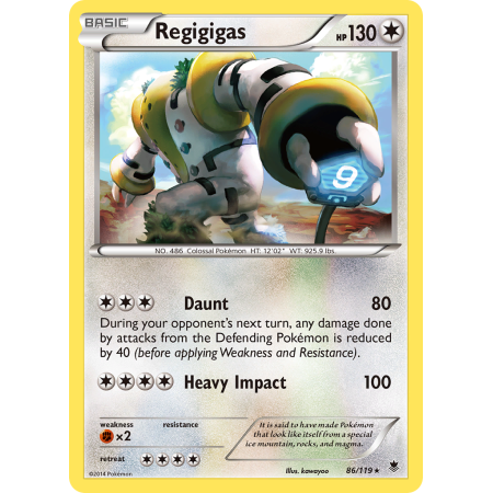 Regigigas (Reverse Holo)