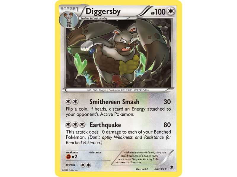 Diggersby (Reverse Holo)