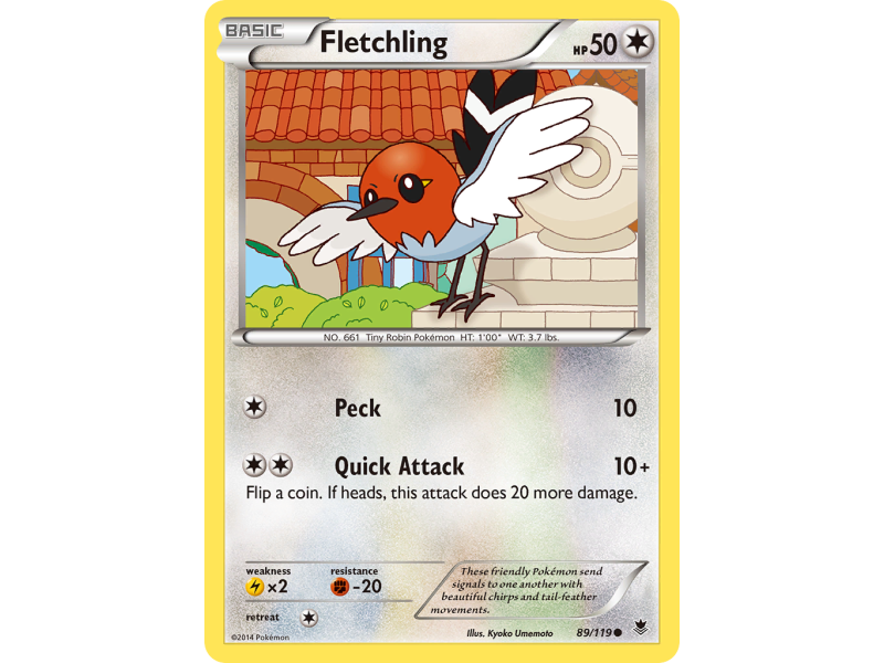 Fletchling (Reverse Holo)