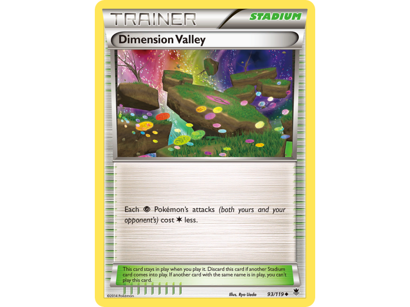 Dimension Valley (Reverse Holo)