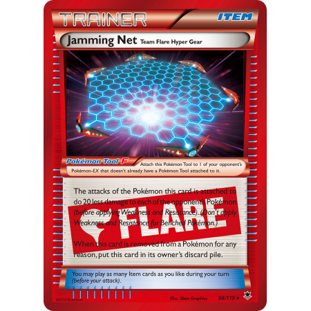 Jamming Net Team Flare Hyper Gear (Holo)