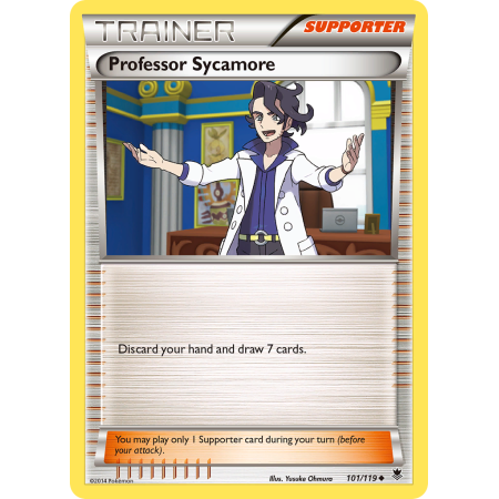 Professor Sycamore (Reverse Holo)