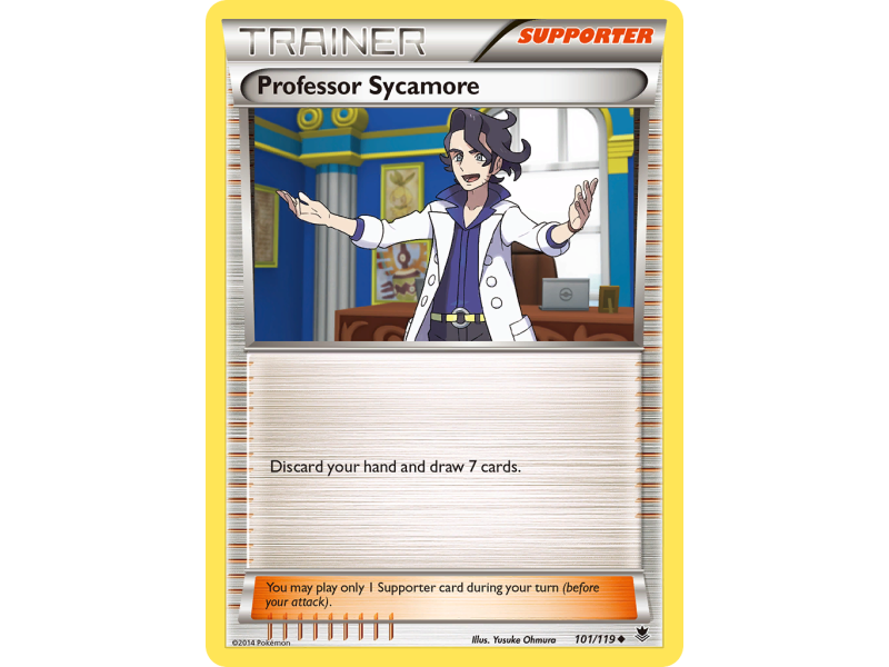 Professor Sycamore (Reverse Holo)