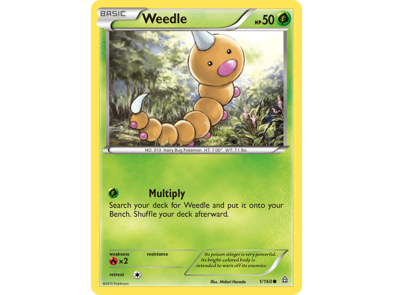Weedle (Reverse Holo)