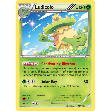 Ludicolo (Reverse Holo)