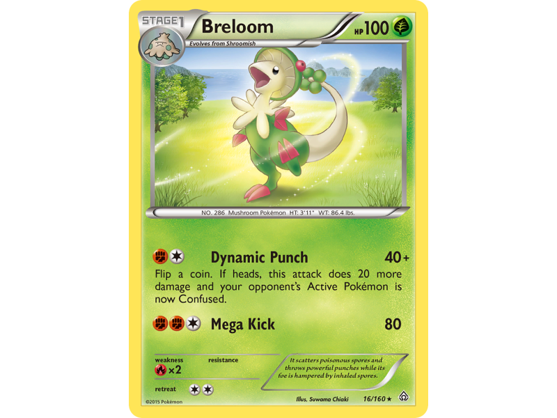 Breloom (Reverse Holo)