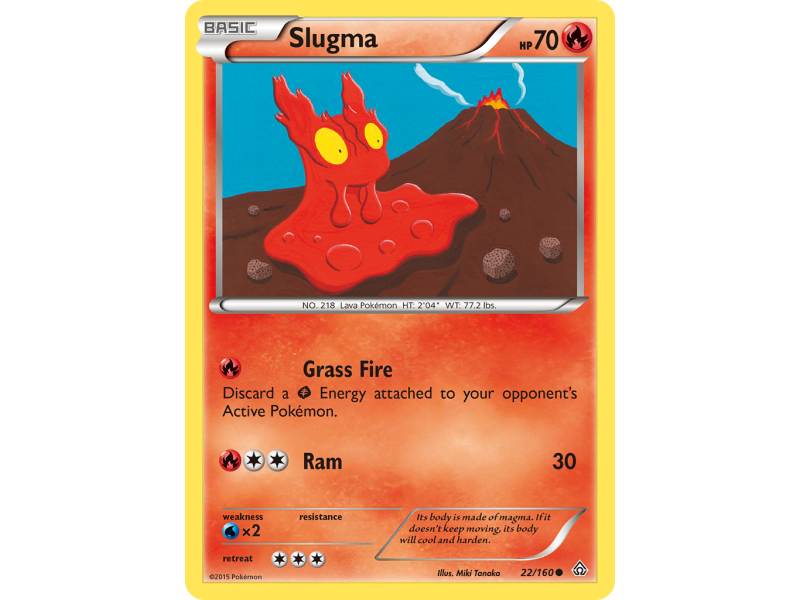 Slugma (Reverse Holo)