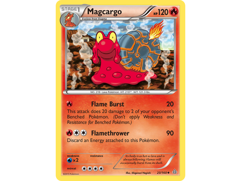 Magcargo (Reverse Holo)
