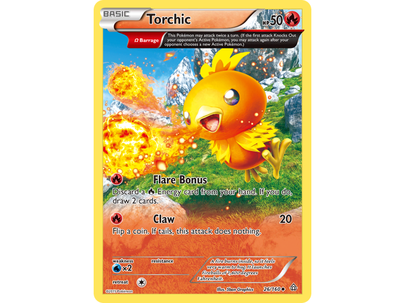Torchic (Reverse Holo)
