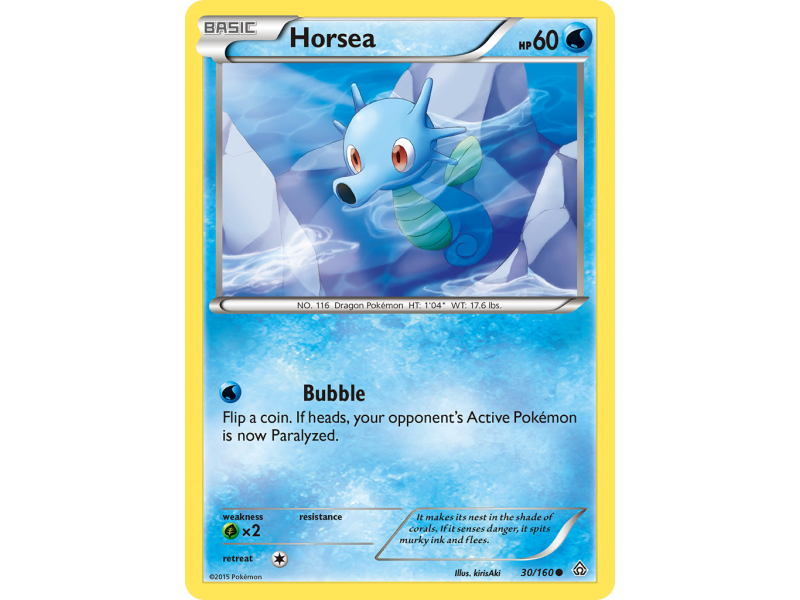 Horsea (Reverse Holo)
