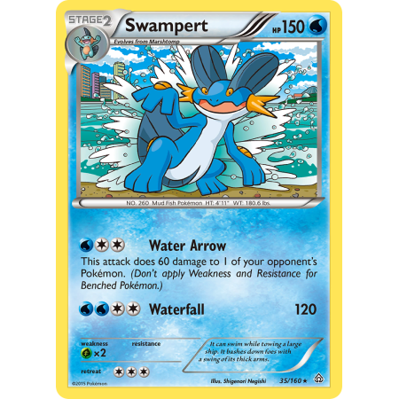Swampert (Reverse Holo)